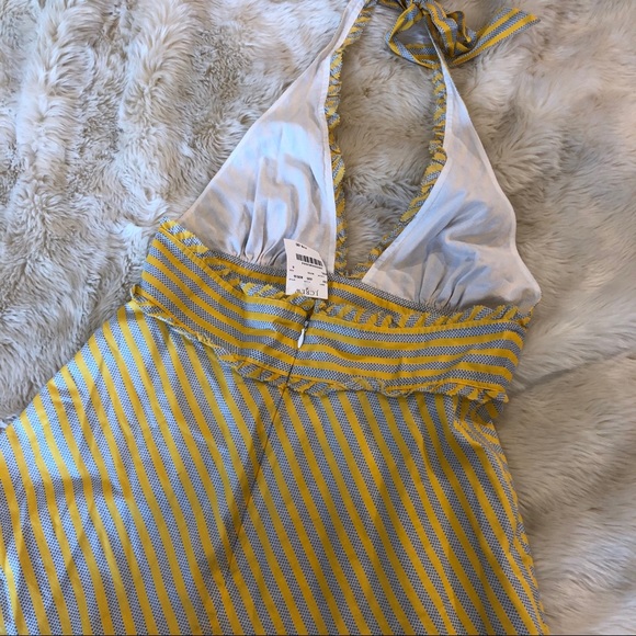 NWT 💛J. Crew halter tank with ruffles - Picture 5 of 6